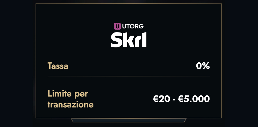 prelevare skrill depositare skrill
