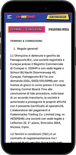 licenza ohmyzino licenza ohmyzino