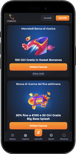 promozioni cosmic slot promozioni cosmic slot