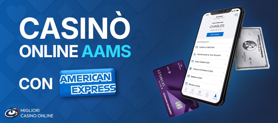 MCO aams American Casinò online AAMS che accettano American Express
