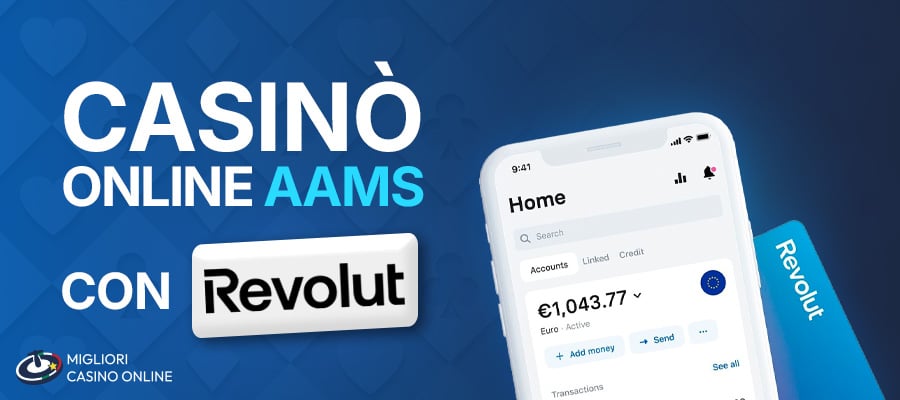 MCO aams Revolut casinò online aams con revolut