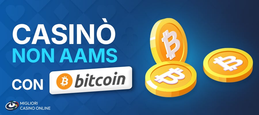 MCO non aams Bitcoin I casinò crypto non licenziati AAMS con Bitcoin