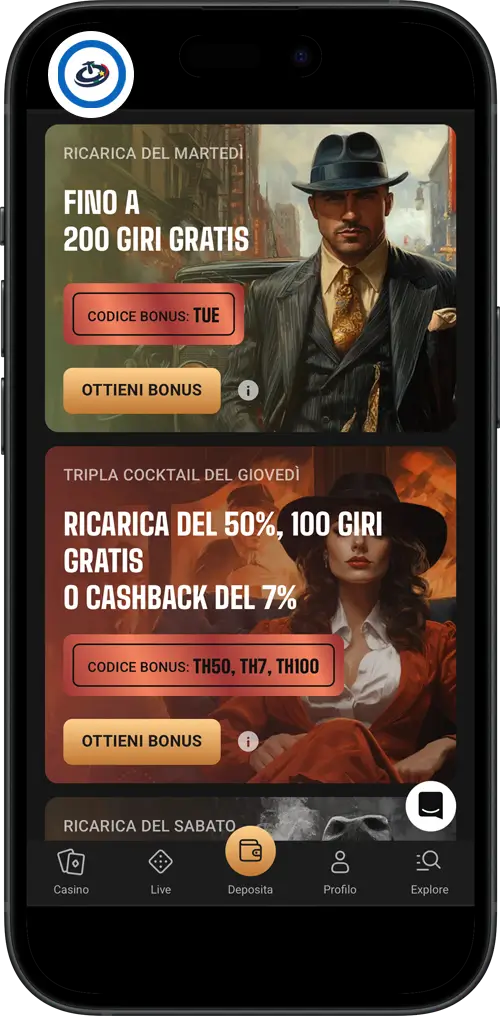 CONSENTITI bonus slotmafia