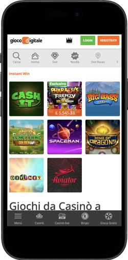 giochi speciali gioco digitale