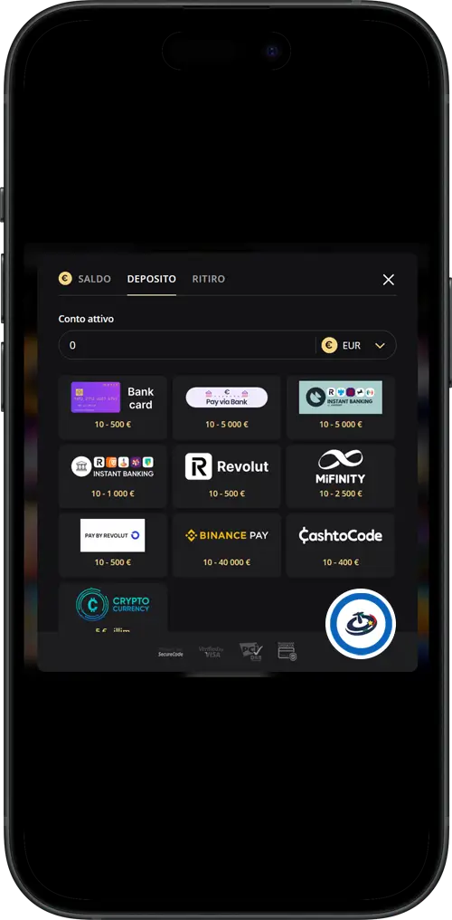 metodi pagamento lex casino