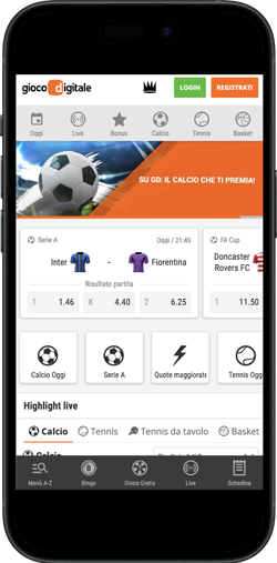 scommesse gioco digitale