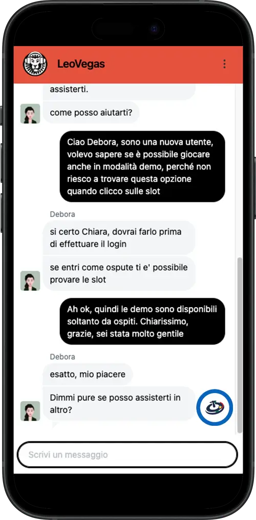 chat assistenza leovegas chat assistenza leovegas