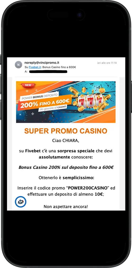 guida bonus fivebet