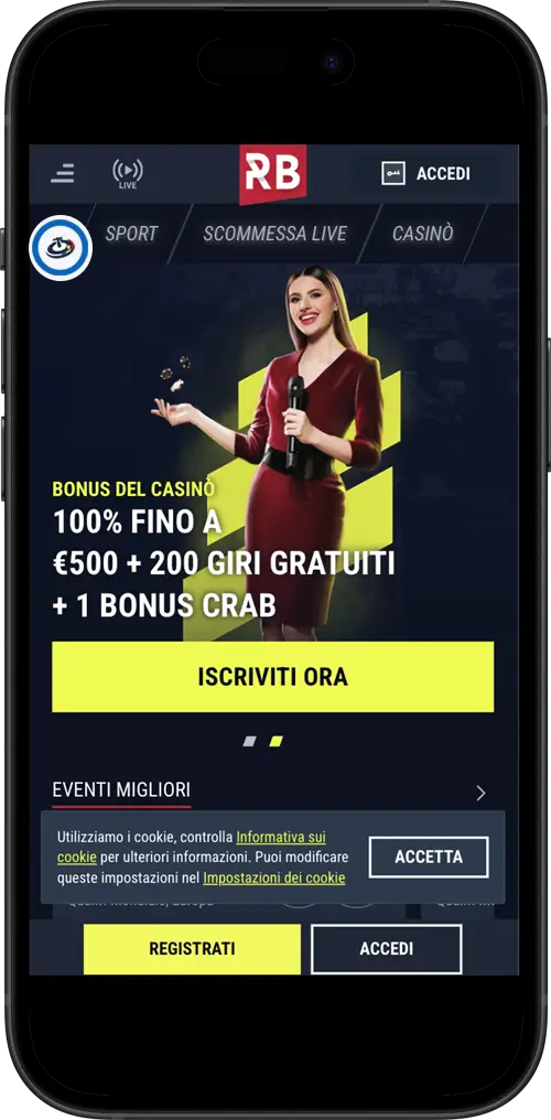 rabona mobile deposito minimo 5 euro