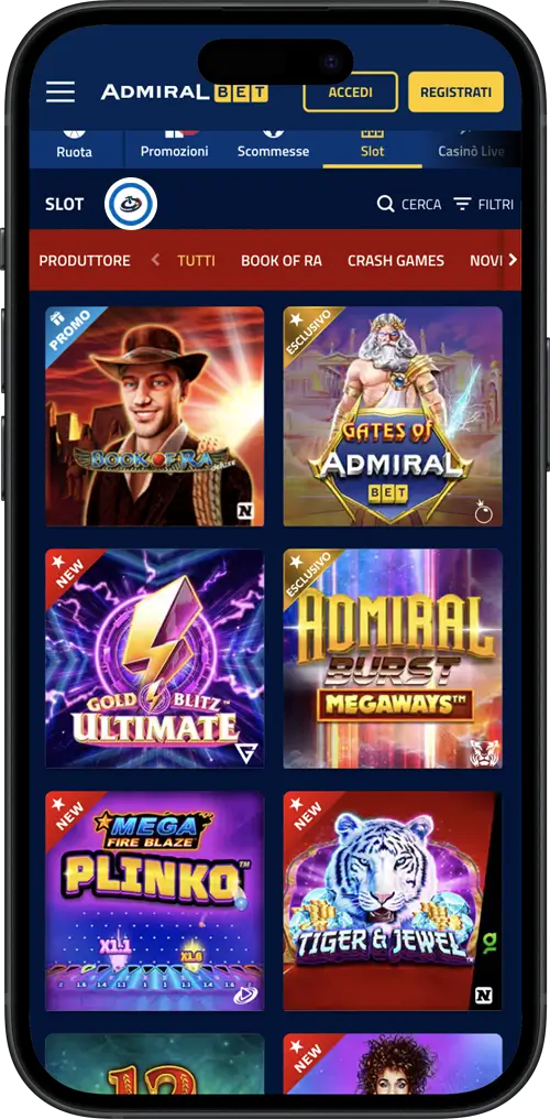 admiralbet piattaforme