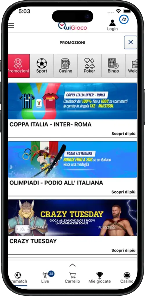 {93} quigioco app promozioni slot soldi veri