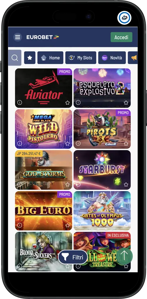 eurobet slots