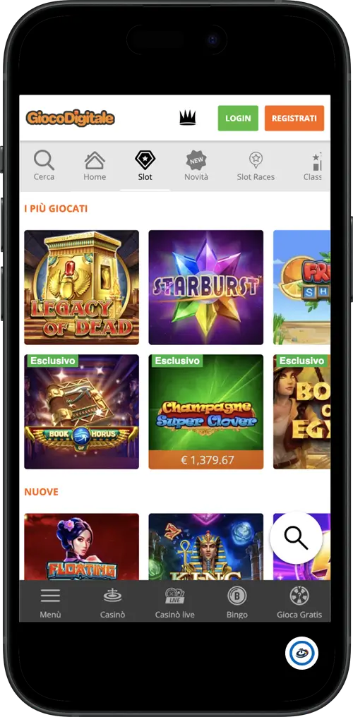 piattaforma gioco digitale