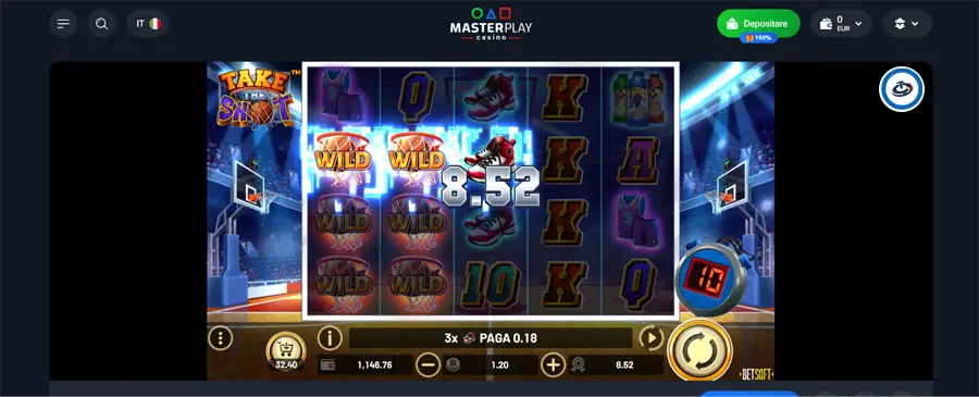 prendi il tiro masterplay