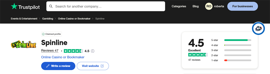 trustpilot spinline trustpilot spinline