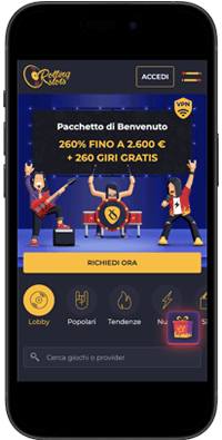 homepage del casino rolling slots