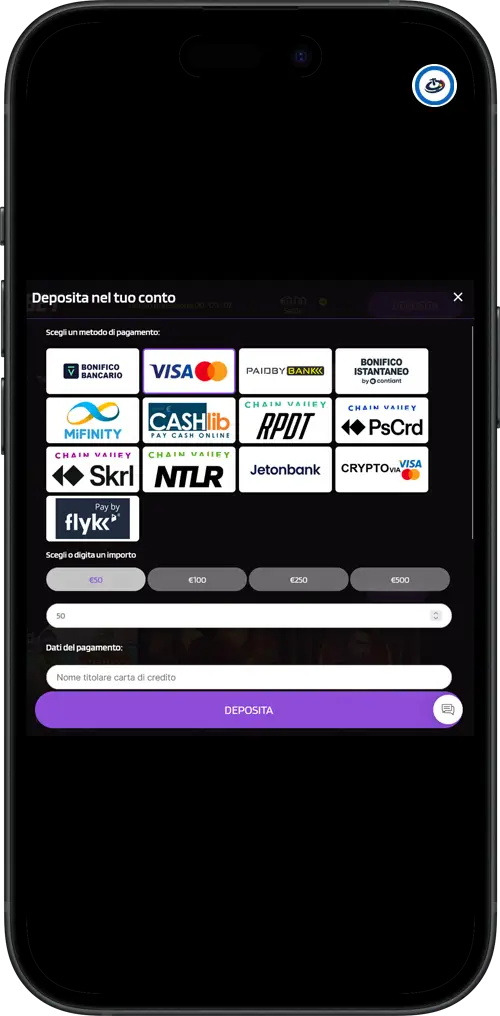 metodi di pagamento prontobet