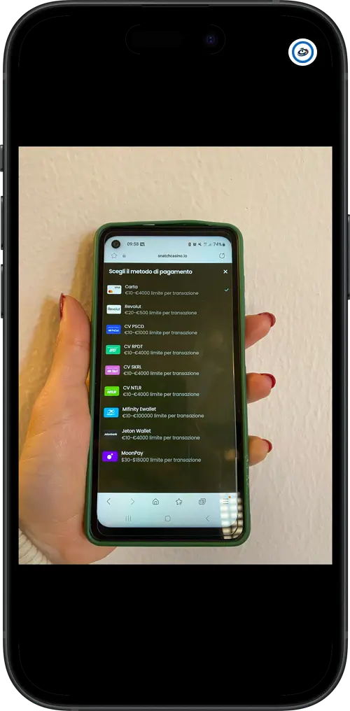 Analizziamo la varietà delle opzioni disponibili per depositi e prelievi. I punteggi più alti vanno a casinò che offrono una vasta e diversificata gamma di metodi, includendo opzioni tradizionali, portafogli elettronici e criptovalute. Opzioni limitate o l'assenza di metodi comunemente usati riducono il punteggio. <strong>Punteggi che influenzano il punteggio pagamenti:</strong>
